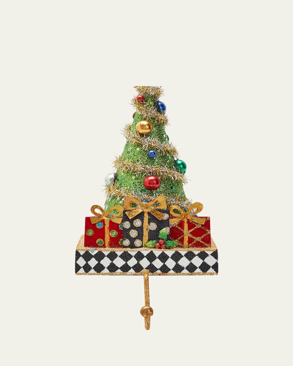 Christmas Tree Stocking Holder
